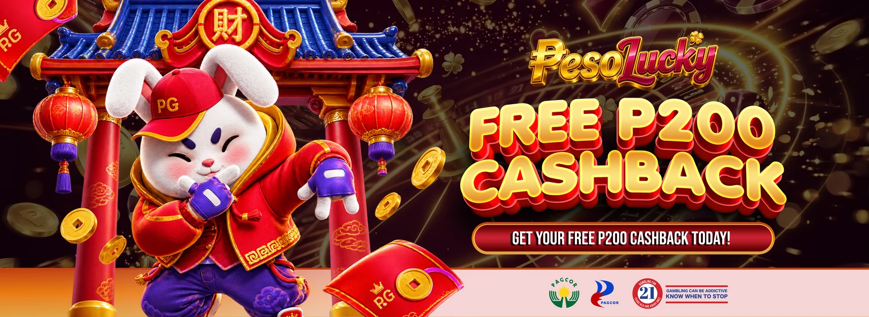 Deposit ₱500+ → up to ₱200 free, no added VTO